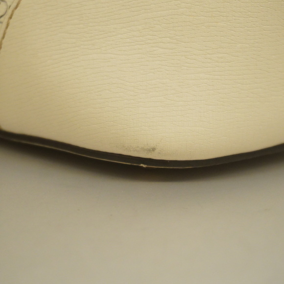 Auth Gucci Flora 2way Bag 309617 Women's Leather Boston Bag,Shoulder Bag Ivory - Picture 7 of 16